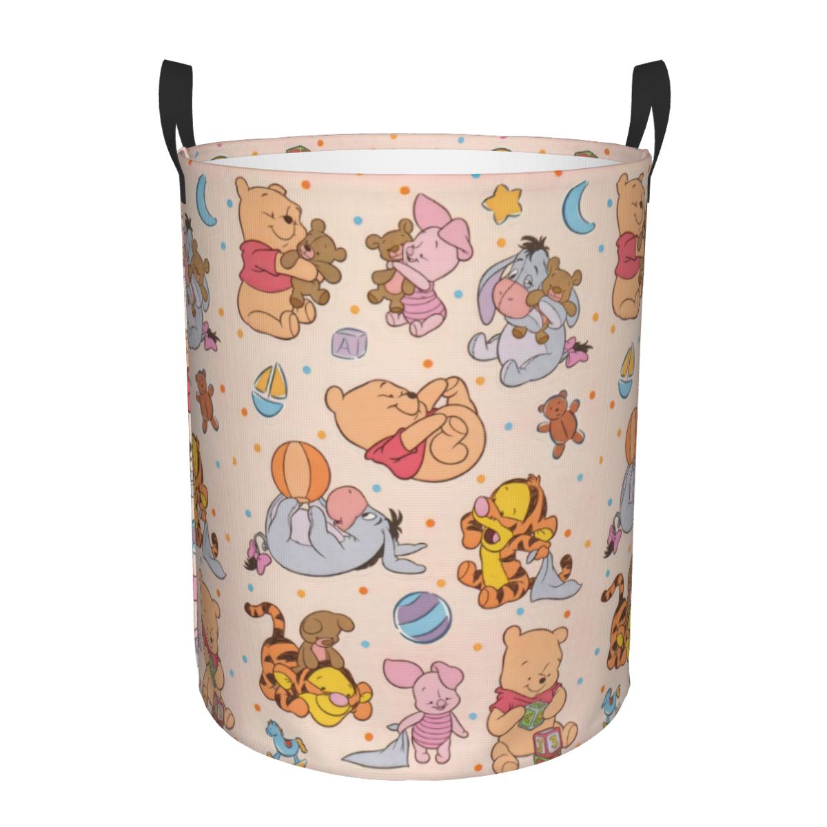 Baby Products Hamper - Custom Winnie Pooh Teddy Bear Laundry