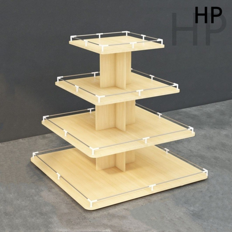 Baby Products Store - Wooden display cabinets, supermarket snack racks,