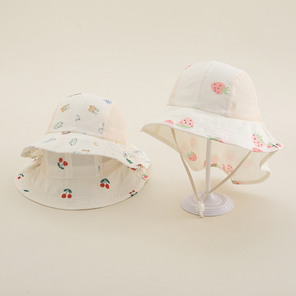 Baby Products For Summer - Summer Baby Beach Hat Outdoor Breathable