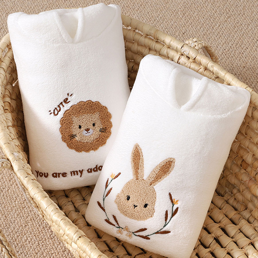 Baby Hooded Bathrobe Kids Bath - Baby Products For Summer 评论和价格
