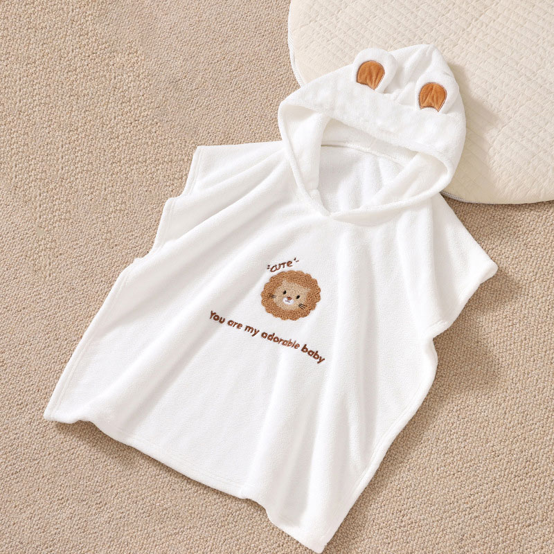 Baby Hooded Bathrobe Kids Bath - Baby Products For Summer 评论和价格