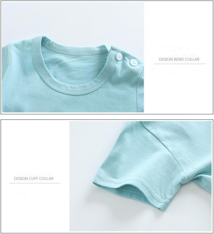 Cotton Tees+Shorts 2-piece Tra - Baby Products For Summer 评论和价格