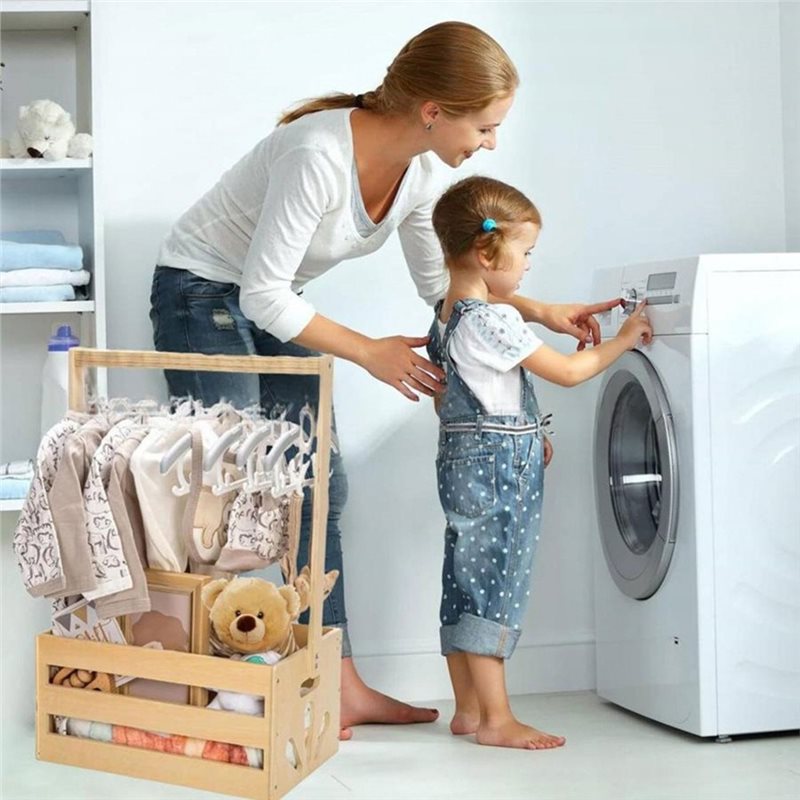 A25F-Wooden Baby Shower Gift B - Baby Products Hamper 评论和价格