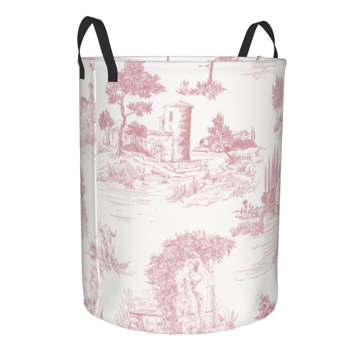 Custom Vintage Toile De Jouy L - Baby Products Hamper 评论和价格